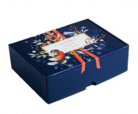 Коробка 30,5*22*9,5см Новогодний Космос