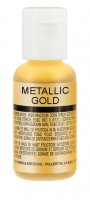 Сверкающий краситель Chefmaster metallic gold (золотой металлик) 19гр
