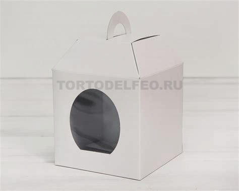 Коробка для кулича 15*15*14см