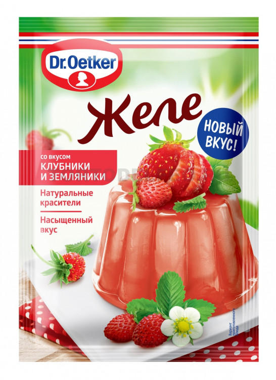 Желе Клубника-Земляника 45г