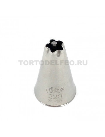 Насадка Ateco звезда закрытая сирень 220