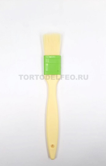 Кисть кондитерская синтетическая 3,5*22см
