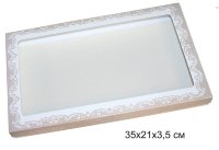 Коробочка для пряников 35*21*3,5см бледно роз