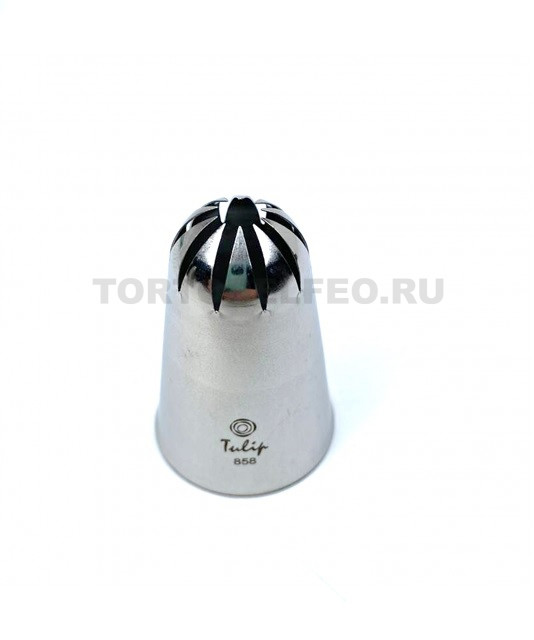 Кондитерская насадка Tulip звезда закрытая 858 med (1G)