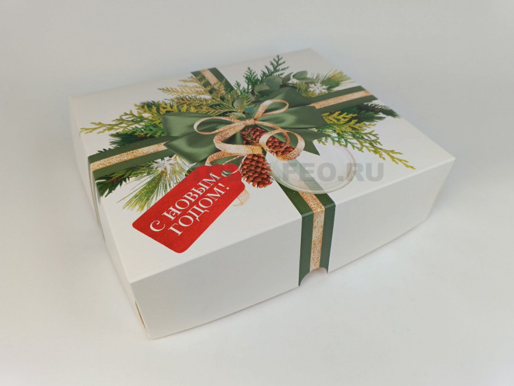 Коробка Новогодний Подарок 20*17*6см