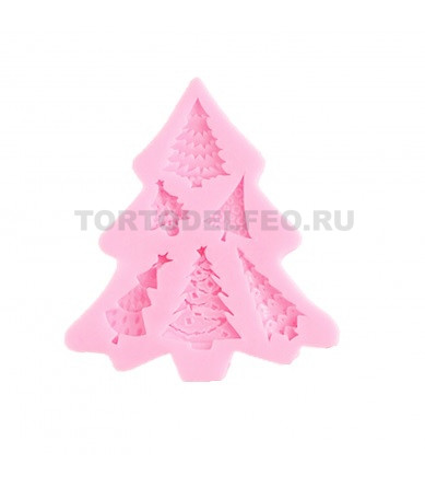 Силиконовый молд Елочки