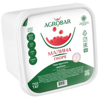 Пюре Малина с/м 1кг AGROBAR