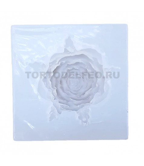 Силиконовый молд Пышная Роза 1*3*3см