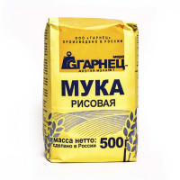 Мука Гарнец Рисовая 500гр