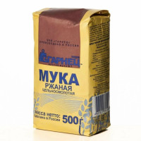 Мука Гарнец Ржаная цельносмолот 500гр