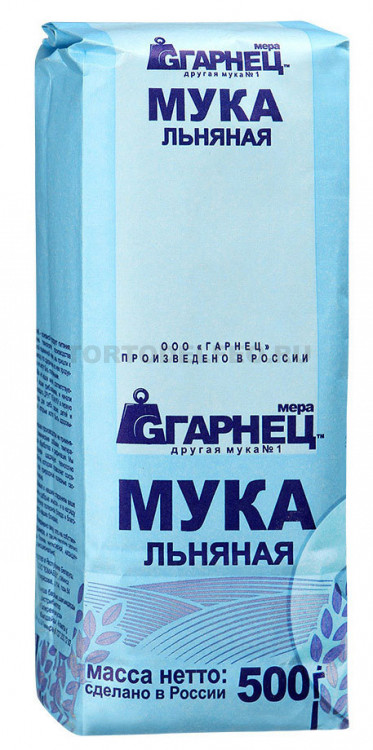 Мука Гарнец Льняная 500гр