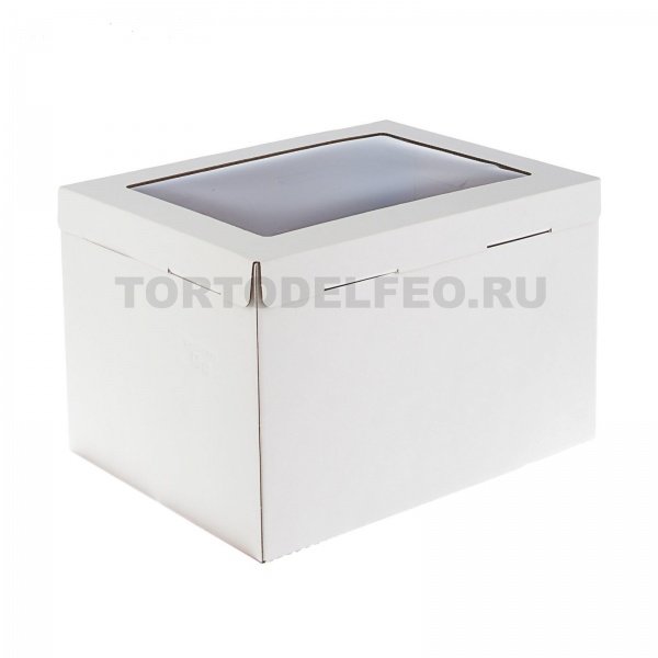 Короб для тортов с окном 30*40*26см 1шт