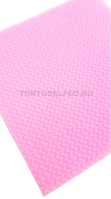 Коврик текстурный Ткань 10*10см силиконовый