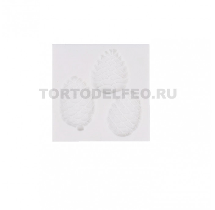 Молд силиконовый Шишки 3шт 4*3см
