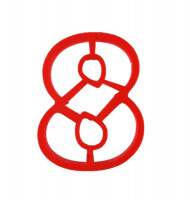 Вырубка цифра 8 высота 10см