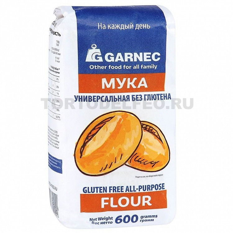 Мука Гарнец без глютена 500гр